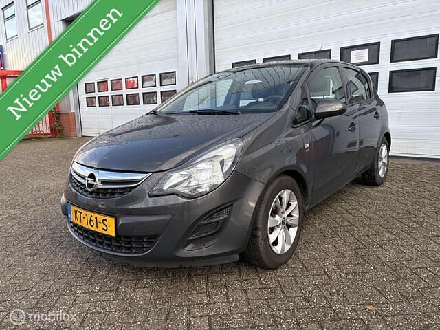 Grijs Occasion 2014 Opel Corsa Hatchback | € 5.450 (Eerlijke prijs) - Afbeelding 1/4