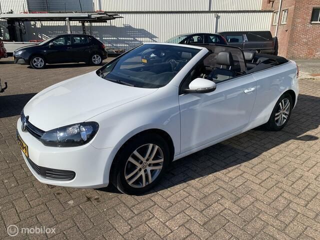 Wit Gebruikt 2012 VW Golf Cabriolet Highline Cabriolet | € 6.900 (Duur) - Afbeelding 1/4