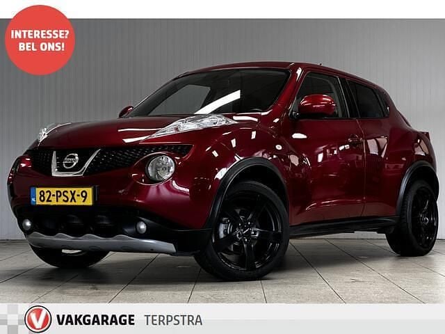 Rood (metallic) Gebruikt 2011 Nissan Juke Acenta SUV | € 5.450 (Goede deal) - Afbeelding 1/4