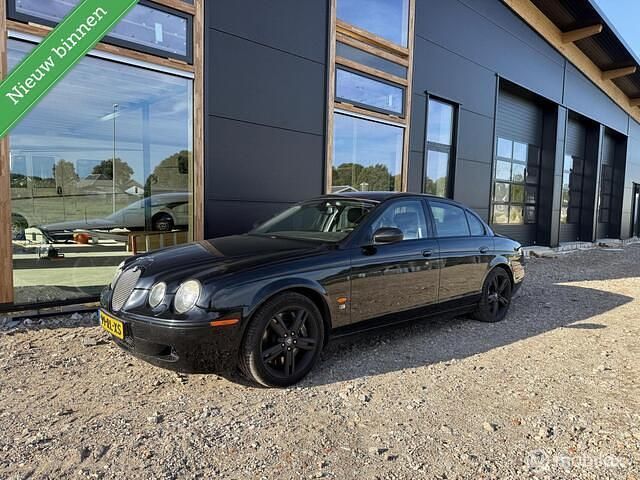 Zwart Gebruikt 2005 Jaguar S-Type R Sedan | € 7.750 - Afbeelding 1/4