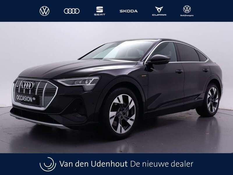 Zwart Gebruikt 2022 Audi e-tron Sportback S-Line SUV | € 45.990 (Goede deal) - Afbeelding 1/4