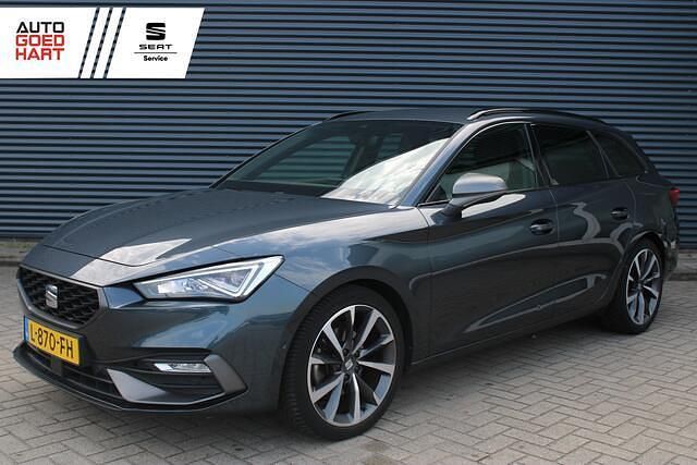Grijs Gebruikt 2021 Seat Leon FR Stationwagen | € 22.895 (Eerlijke prijs) - Afbeelding 1/4