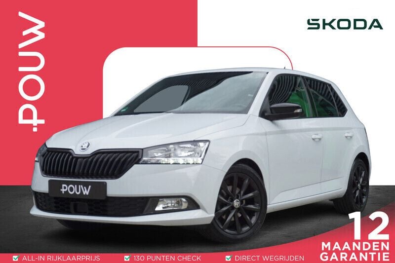 Wit Gebruikt 2021 Skoda Fabia Business Line Hatchback | € 14.900 (Eerlijke prijs) - Afbeelding 1/4