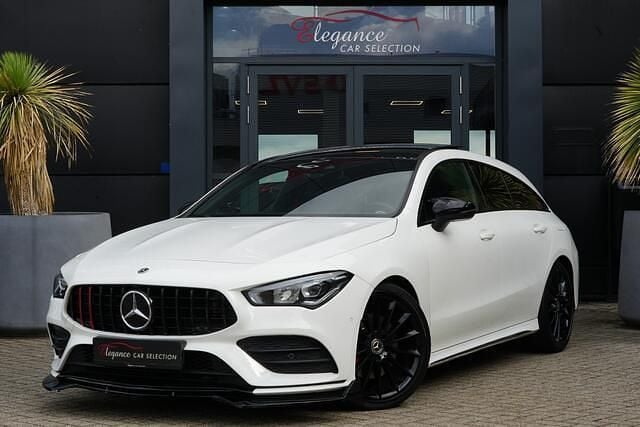 Wit Gebruikt 2020 Mercedes CLA200 Shooting Brake Business Stationwagen | € 29.950 (Eerlijke prijs) - Afbeelding 1/4