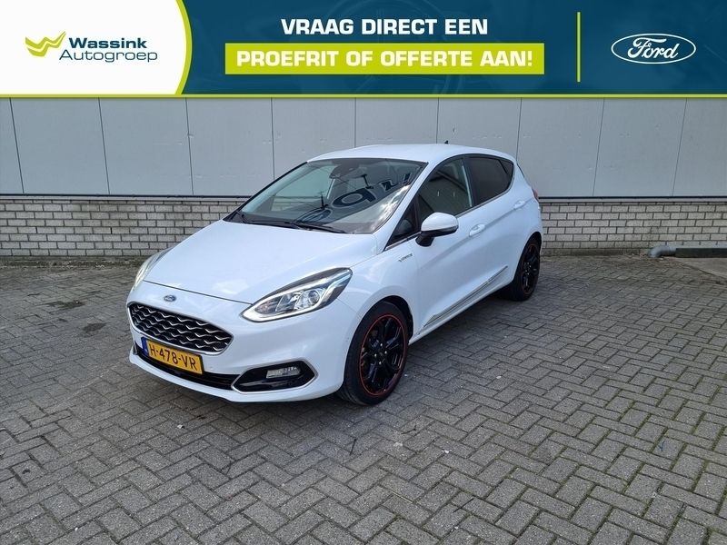 Wit Gebruikt 2020 Ford Fiesta Vignale Hatchback | € 19.735 (Duur) - Afbeelding 1/4