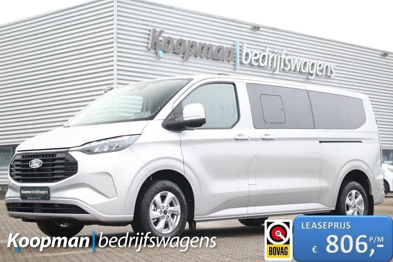 Zilver Nieuw 2025 Ford Transit Custom Limited Stationwagen | € 54.390 (Super prijs) - Afbeelding 1/4