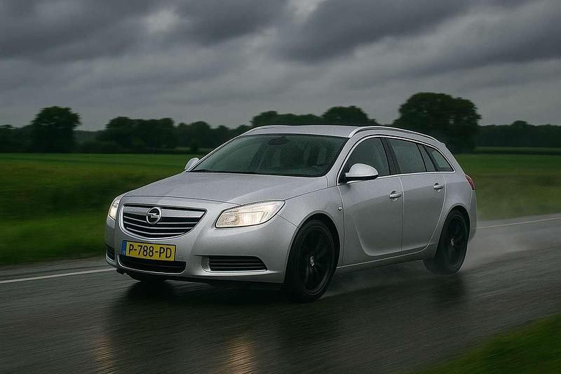 Grijs Gebruikt 2010 Opel Insignia Edition Stationwagen | € 3.800 (Iets duurder) - Afbeelding 1/4