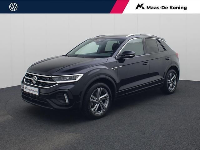 Zwart Occasion 2025 VW T-Roc R-line SUV | € 36.440 (Eerlijke prijs) - Afbeelding 1/4