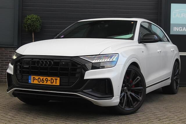 Wit Occasion 2021 Audi Q8 Competition SUV | € 59.995 (Super prijs) - Afbeelding 1/4