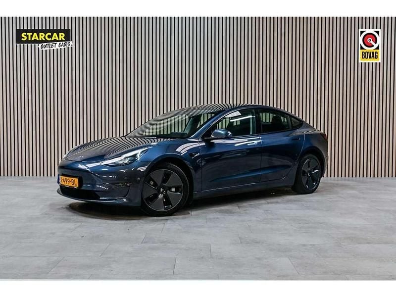 Occasion Tesla Model 3 Long Range AWD 366 kW (498 PK) 2021 Grijs Sedan