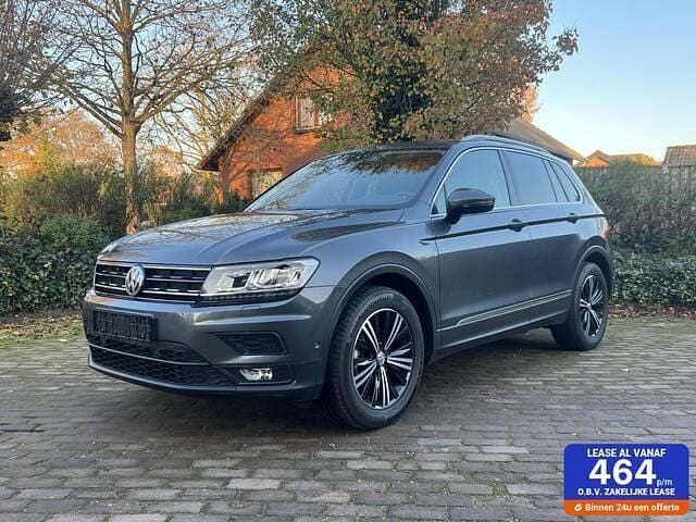 Grijs (metallic) Occasion 2019 VW Tiguan Highline SUV | € 28.950 (Super prijs) - Afbeelding 1/4