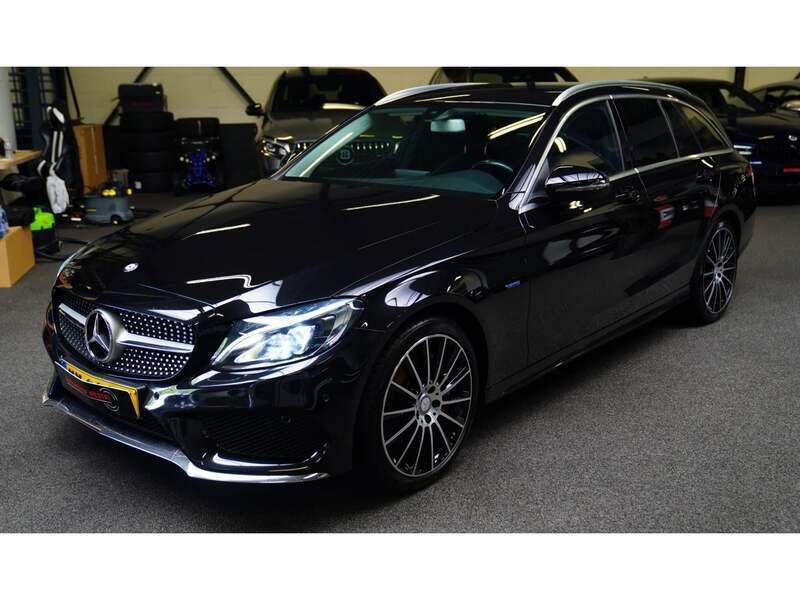 Zwart Gebruikt 2016 Mercedes C350 Edition Stationwagen | € 16.995 (Eerlijke prijs) - Afbeelding 1/4