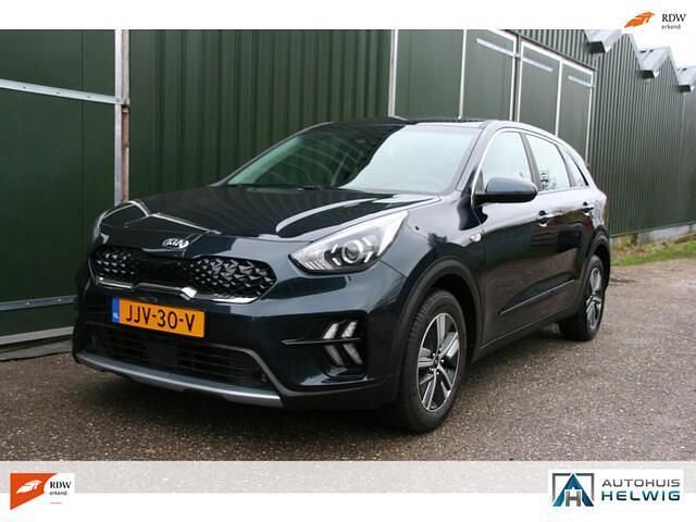 Zwart Gebruikt 2021 Kia Niro SUV | € 16.950 (Super prijs) - Afbeelding 1/4