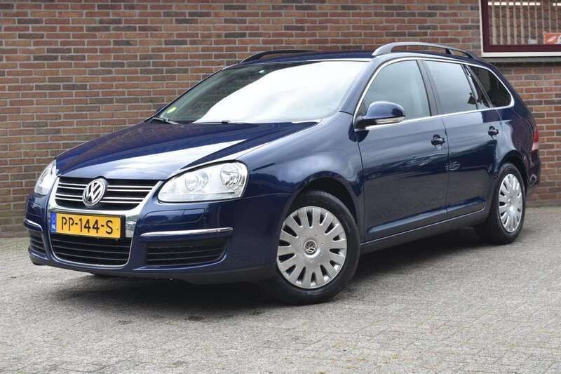 Blauw Gebruikt 2009 VW Golf VI Comfortline Stationwagen | € 1.949 (Super prijs) - Afbeelding 1/4
