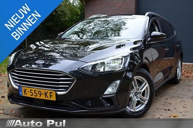Zwart Gebruikt 2021 Ford Focus Business Edition Stationwagen | € 13.500 (Super prijs) - Afbeelding 1/4