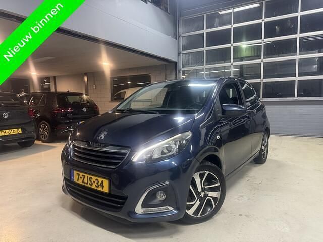 Blauw Gebruikt 2015 Peugeot 108 Allure Hatchback | € 4.799 (Goede deal) - Afbeelding 1/4