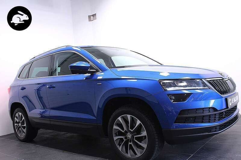 Blauw, metallic lak Gebruikt 2021 Skoda Karoq Clever SUV | € 26.800 (Super prijs) - Afbeelding 1/4