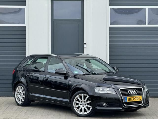 Zwart Gebruikt 2009 Audi A3 Sportback S-Line Hatchback | € 6.995 (Eerlijke prijs) - Afbeelding 1/4