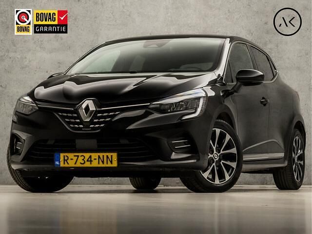 Zwart (metallic) Gebruikt 2022 Renault Clio V Techno Hatchback | € 12.745 (Eerlijke prijs) - Afbeelding 1/4