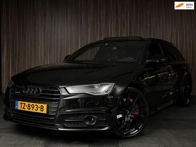 Zwart (metallic) Gebruikt 2015 Audi A6 Competition Stationwagen | € 24.950 (Iets duurder) - Afbeelding 1/4