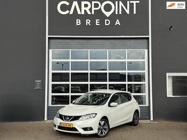 Wit Gebruikt 2014 Nissan Pulsar Acenta Hatchback | € 6.796 (Eerlijke prijs) - Afbeelding 1/4