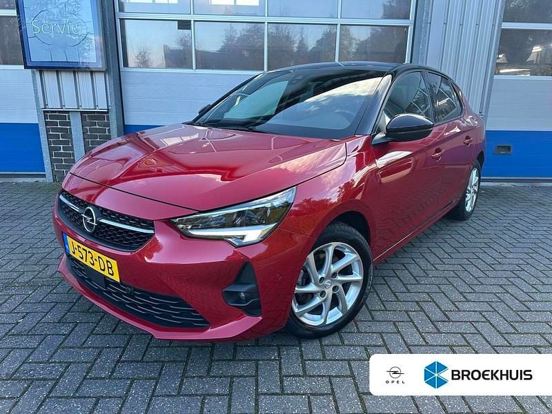 Rood Gebruikt 2020 Opel Corsa GS Line Hatchback | € 14.395 (Eerlijke prijs) - Afbeelding 1/4