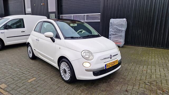 Occasion Fiat 500 Lounge 69 PK (50 kW) 2008 Wit Hatchback