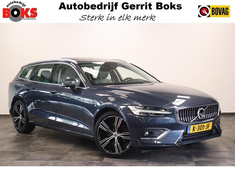 Blauw Gebruikt 2021 Volvo V60 Inscription Stationwagen | € 31.945 (Eerlijke prijs) - Afbeelding 1/3
