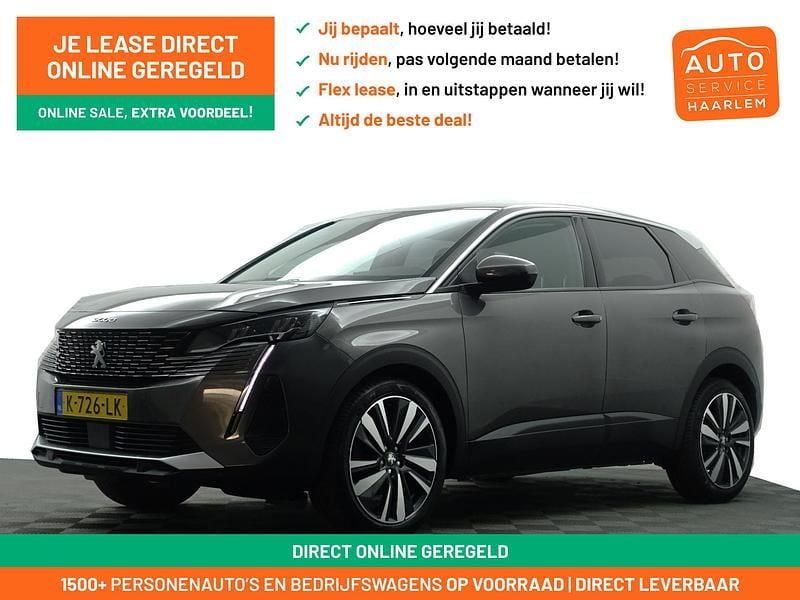 Grijs metallic Gebruikt 2021 Peugeot 3008 Premium SUV | € 19.900 (Iets duurder) - Afbeelding 1/4
