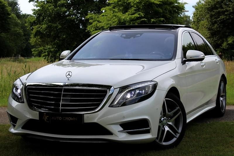 Wit Gebruikt 2015 Mercedes S400 Prestige Sedan | € 39.950 - Afbeelding 1/4