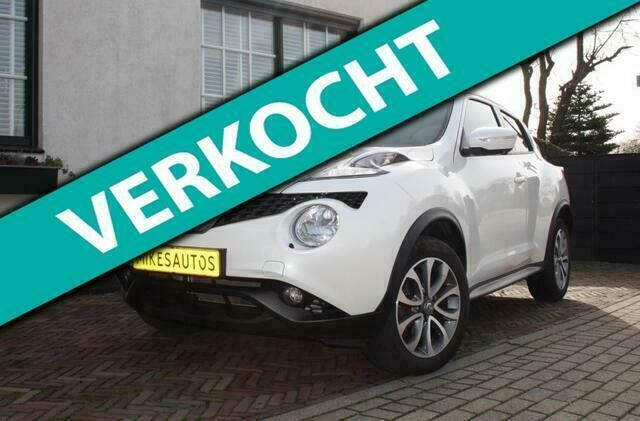 Wit Gebruikt 2017 Nissan Juke Tekna SUV | € 13.999 (Eerlijke prijs) - Afbeelding 1/4
