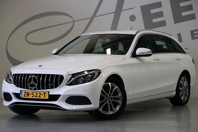 Wit Gebruikt 2014 Mercedes C180 Ambition Stationwagen | € 16.450 (Eerlijke prijs) - Afbeelding 1/4