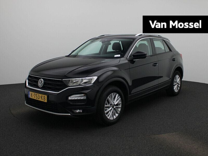 Zwart Gebruikt 2021 VW T-Roc Business SUV | € 22.900 (Super prijs) - Afbeelding 1/4