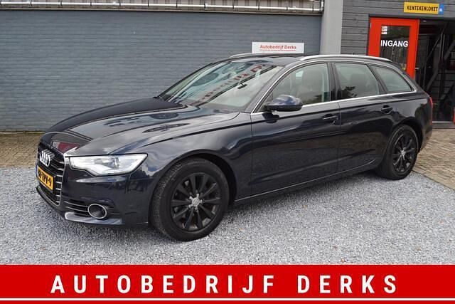 Blauw Gebruikt 2012 Audi A6 S-Line Stationwagen | € 10.250 (Eerlijke prijs) - Afbeelding 1/4