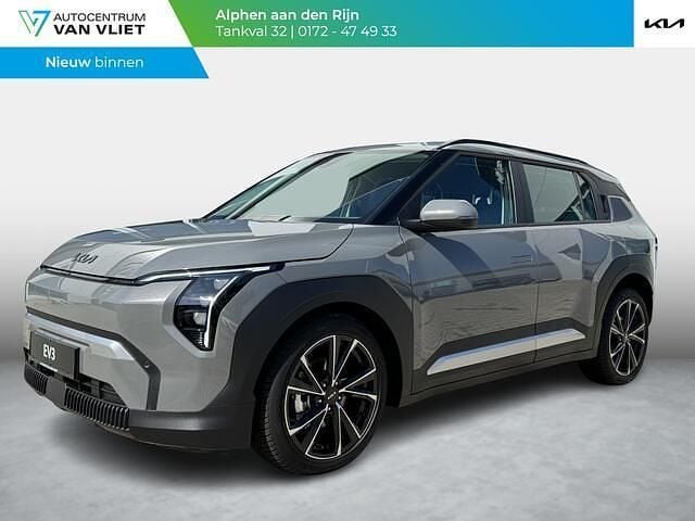 Grijs, metallic lak Nieuw 2025 Kia EV3 3 SUV | € 34.990 - Afbeelding 1/4