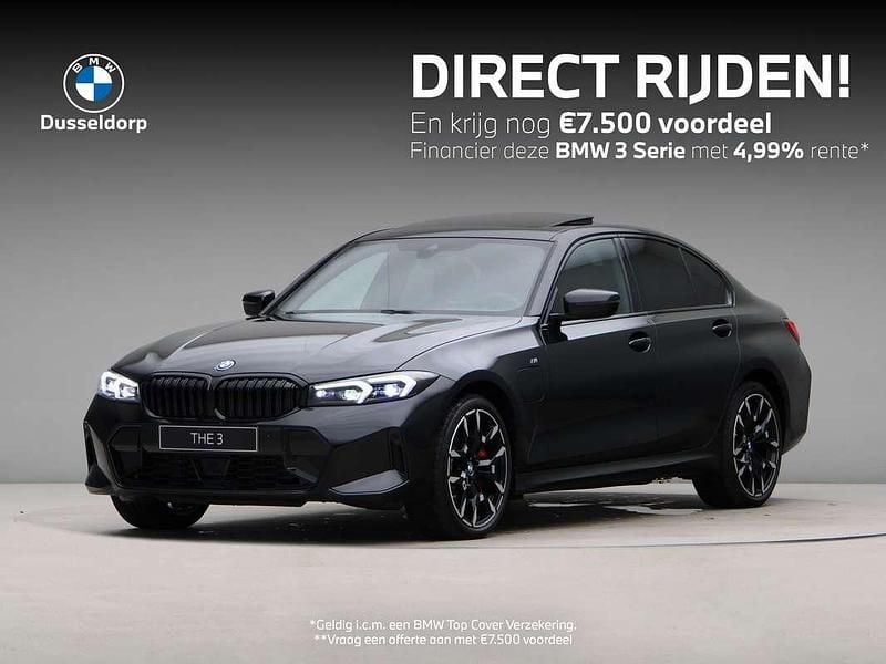 Zwart Nieuw 2025 BMW 330e Comfort Edition Sedan | € 72.716 (Eerlijke prijs) - Afbeelding 1/4