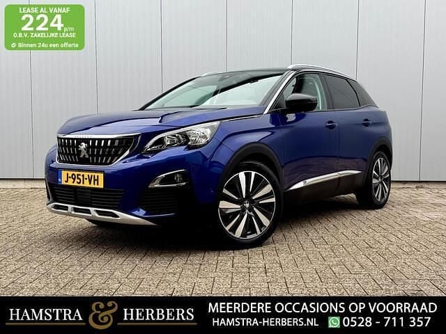 Blauw Gebruikt 2020 Peugeot 3008 Premium SUV | € 16.745 (Goede deal) - Afbeelding 1/4