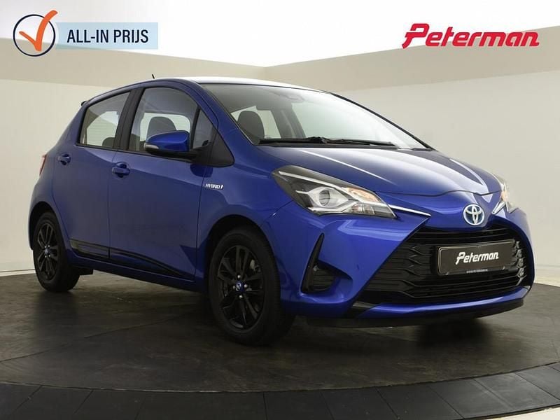 Blauw Gebruikt 2017 Toyota Yaris Hybrid Hatchback | € 13.899 (Goede deal) - Afbeelding 1/4