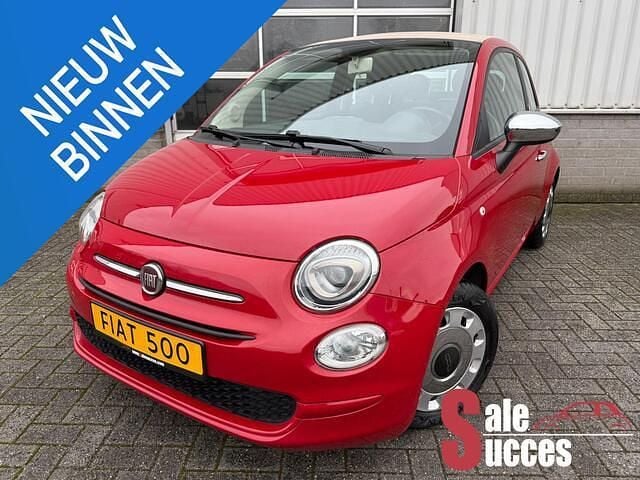 Rood Occasion 2017 Fiat 500C Mirror Cabriolet | € 8.690 (Goede deal) - Afbeelding 1/4