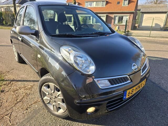 Occasion Nissan Micra Acenta 80 PK (58 kW) 2009 Zwart Hatchback