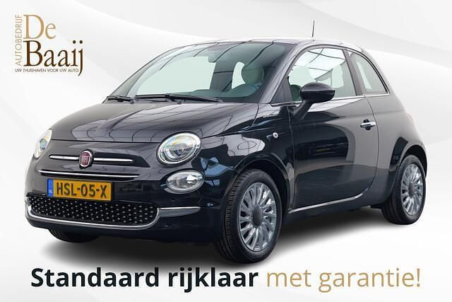 Zwart Gebruikt 2021 Fiat 500 Dolcevita Hatchback | € 12.450 (Eerlijke prijs) - Afbeelding 1/4