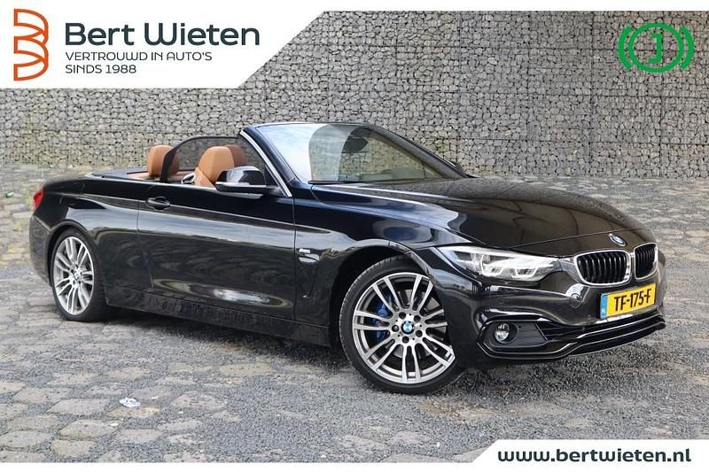 Zwart Gebruikt 2017 BMW 440 Cabriolet | € 34.290 - Afbeelding 1/3