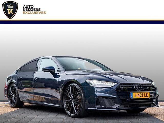 Blauw, metallic lak Gebruikt 2019 Audi A7 Sportback S-Line Hatchback | € 49.900 (Duur) - Afbeelding 1/4