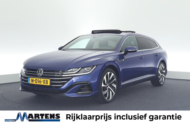 Blauw Gebruikt 2022 VW Arteon R-line Stationwagen | € 31.448 (Eerlijke prijs) - Afbeelding 1/4