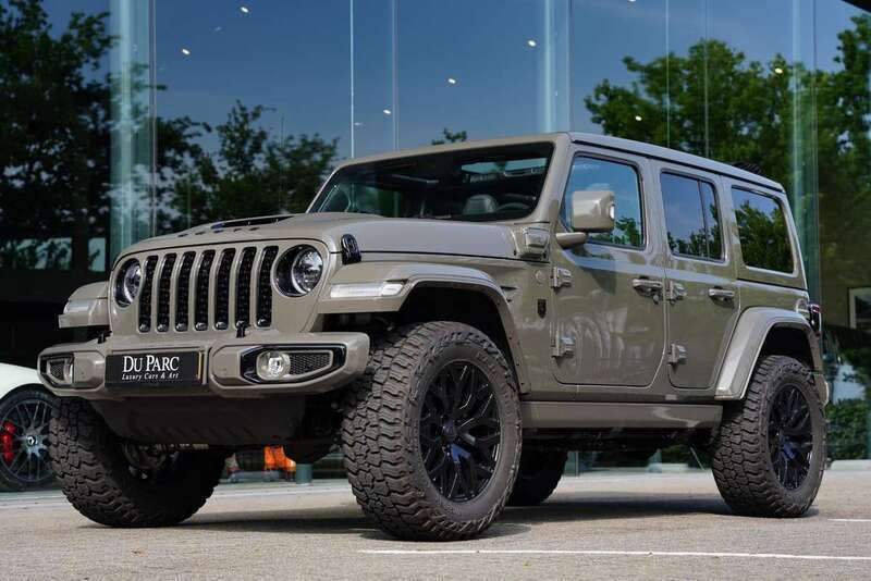 Grijs Gebruikt 2023 Jeep Wrangler Unlimited Rubicon SUV | € 128.888 - Afbeelding 1/4