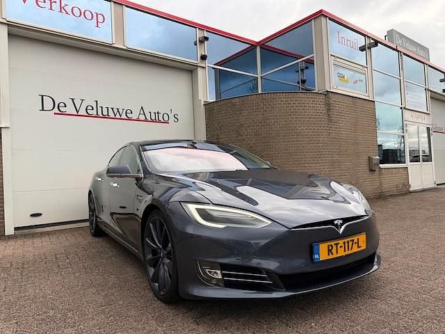 Occasion Tesla Model S 450 kW (613 PK) 2018 Grijs Hatchback
