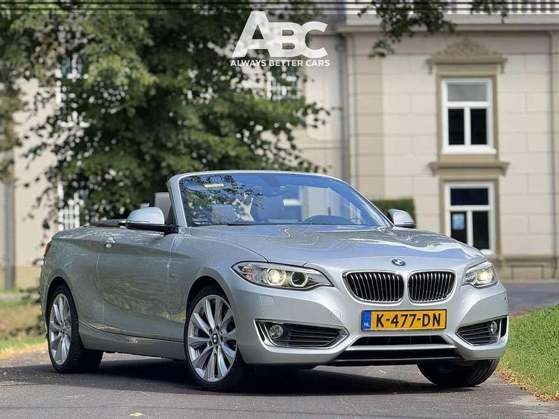 Grijs Gebruikt 2017 BMW 230 Executive Cabriolet | € 21.950 - Afbeelding 1/4