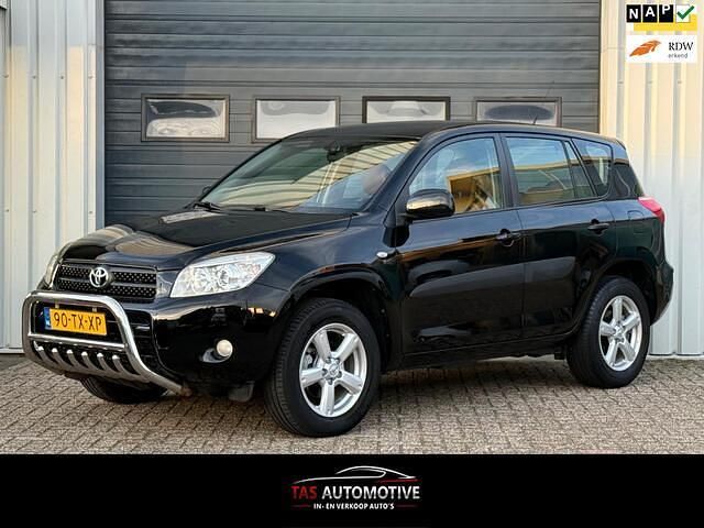 Zwart (metallic) Gebruikt 2007 Toyota RAV4 Sol SUV | € 12.950 (Iets duurder) - Afbeelding 1/4