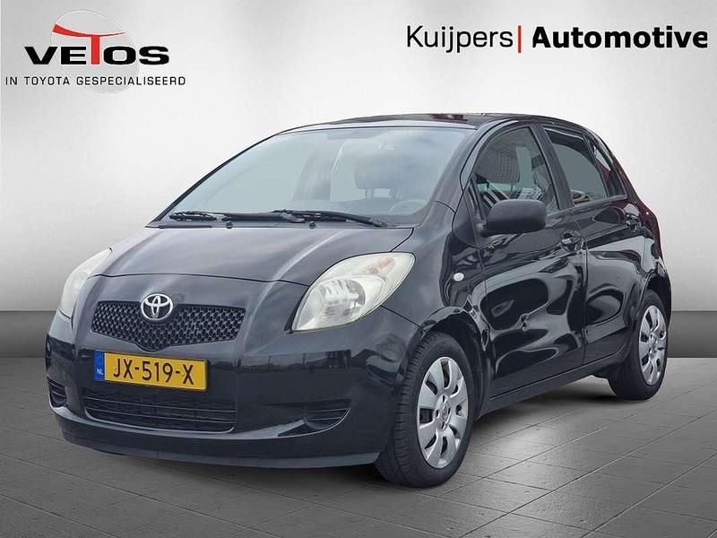 Zwart Gebruikt 2006 Toyota Yaris Terra Hatchback | € 4.495 (Duur) - Afbeelding 1/4