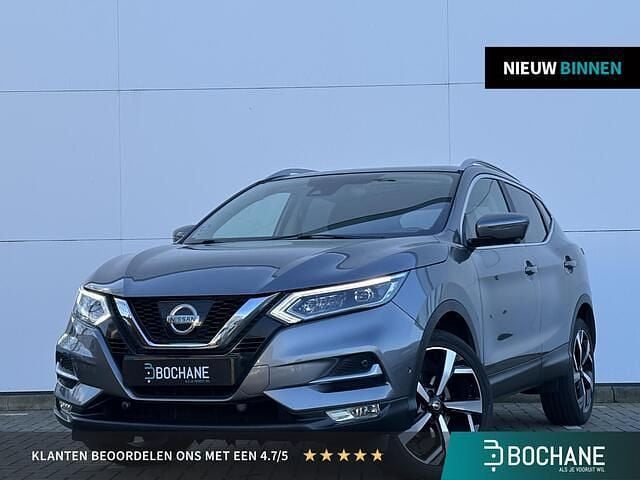 Grijs Gebruikt 2018 Nissan Qashqai Tekna SUV | € 15.950 (Eerlijke prijs) - Afbeelding 1/4